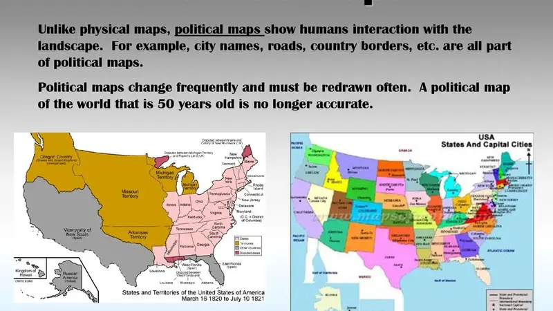 What Do Political Maps Show