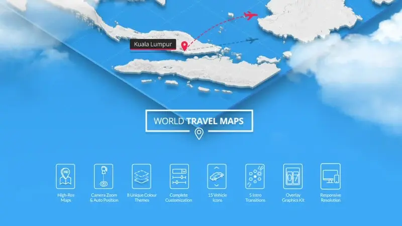 world travel maps