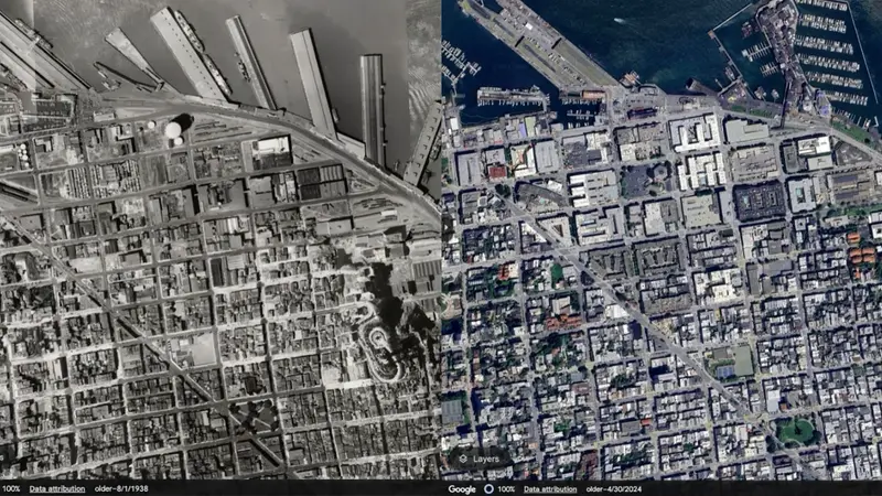 Historical Maps Google Earth